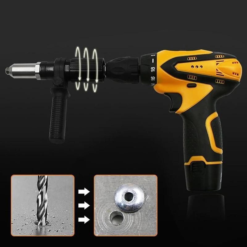 Rivet Gun Drill Adapter
